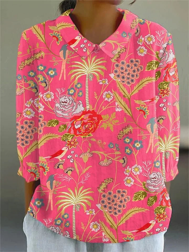 Maeve - Tropical Garden Blouse