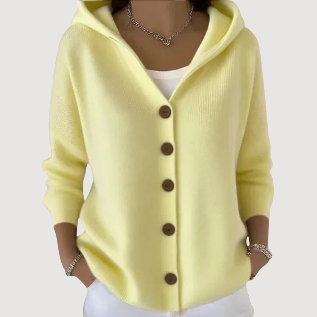SOPHIA – CUTE HOODED CARDIGAN