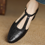 Audrey | Leather Mary Janes