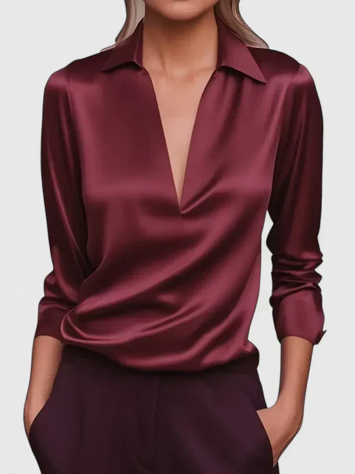Calvina - Sophisticated Blouse