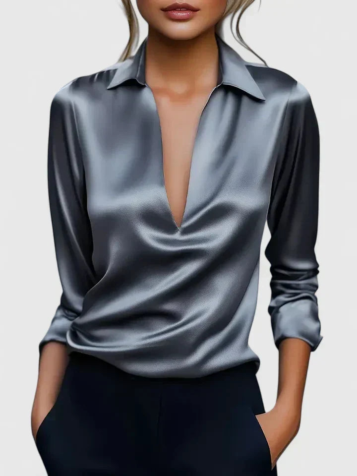 Calvina - Sophisticated Blouse