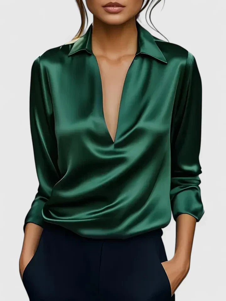 Calvina - Sophisticated Blouse