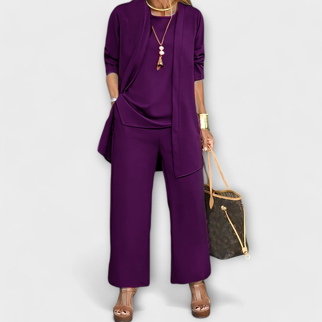 Hazel - Casual three-piece set