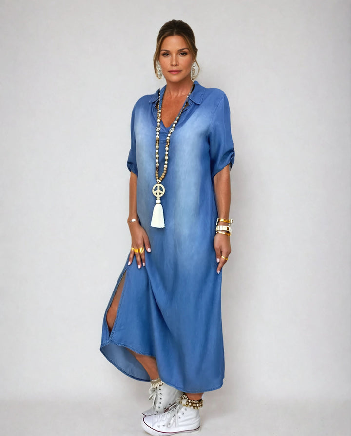 Ibiza - Maxi Denim Dress