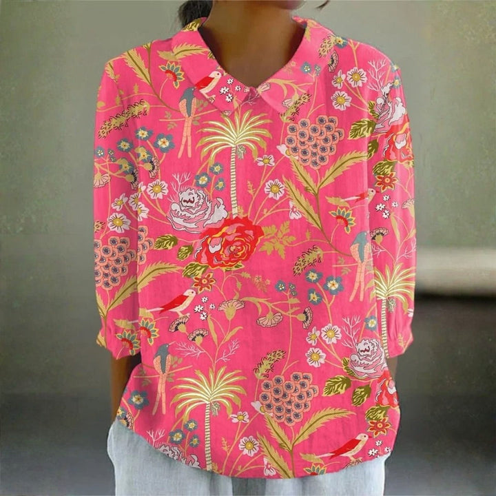 Maeve - Tropical Garden Blouse
