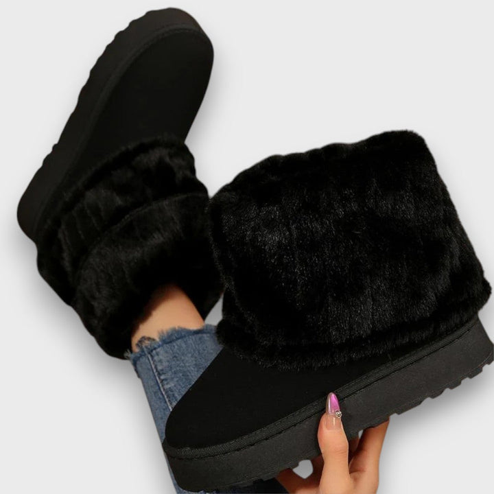 Willora - Fluffy faux-fur winter boots