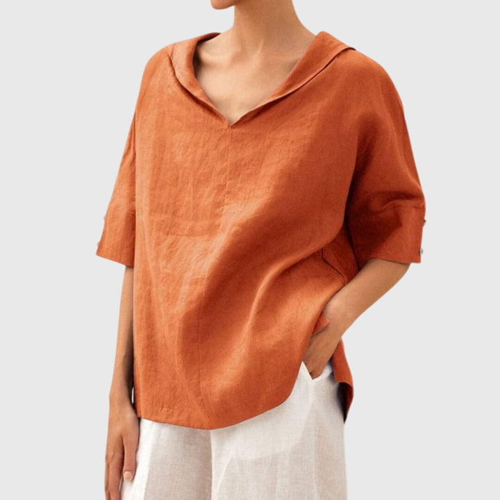 Joanna - Casual Loose-Fit Blouse