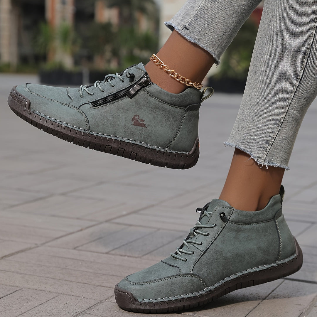 Helena - Zip-Up Orthopedic Shoes