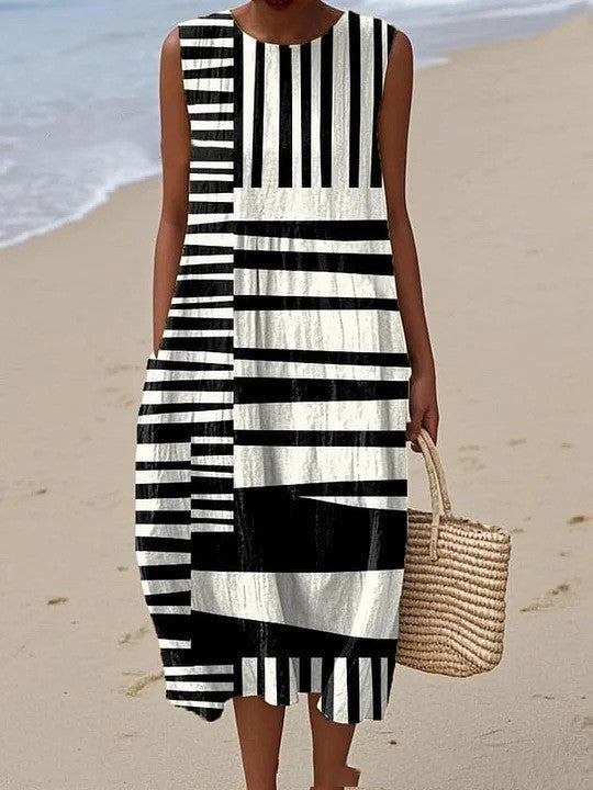 Clarissa - Stylish Graphic Dress