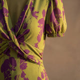 Emilia - Floral Maxi Dress with Flowing Fall