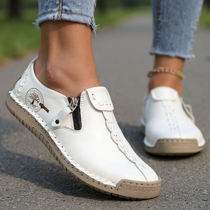 Elira - Comfort Sneakers with Zipper