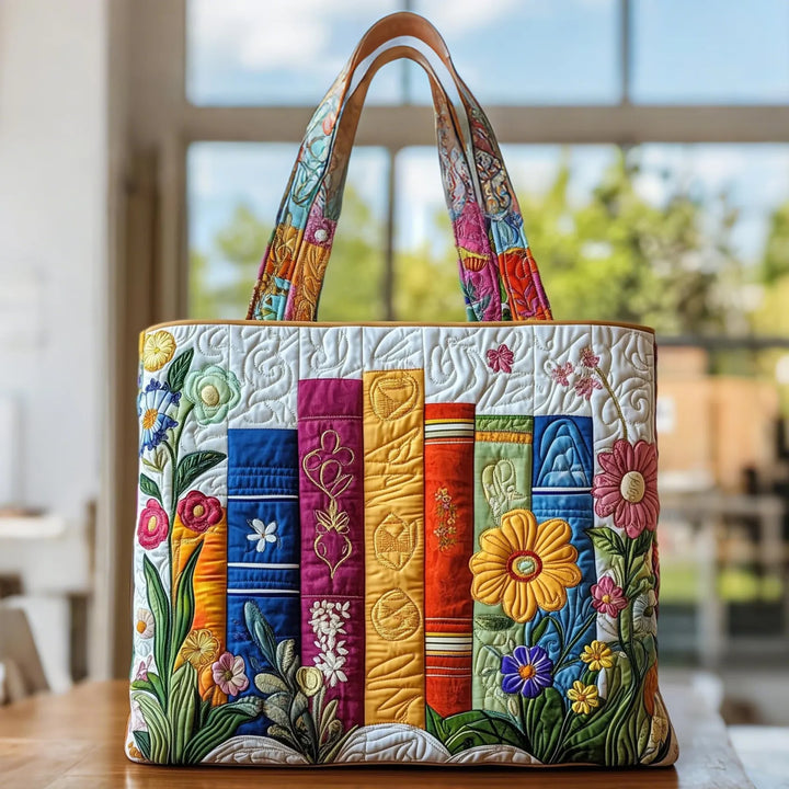 Handmade Bag - Floral Library