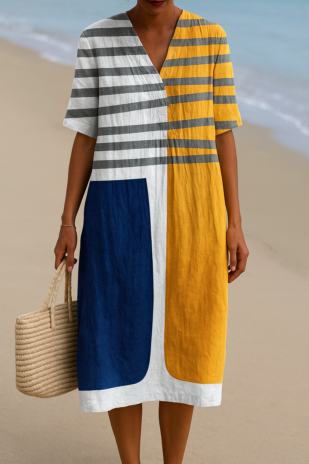 Aurelia - Colour Block Dress