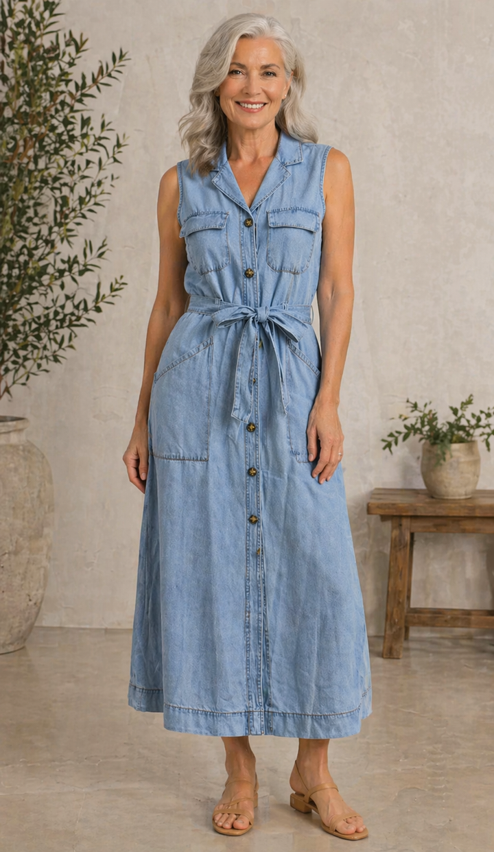 Susan - Denim Dress