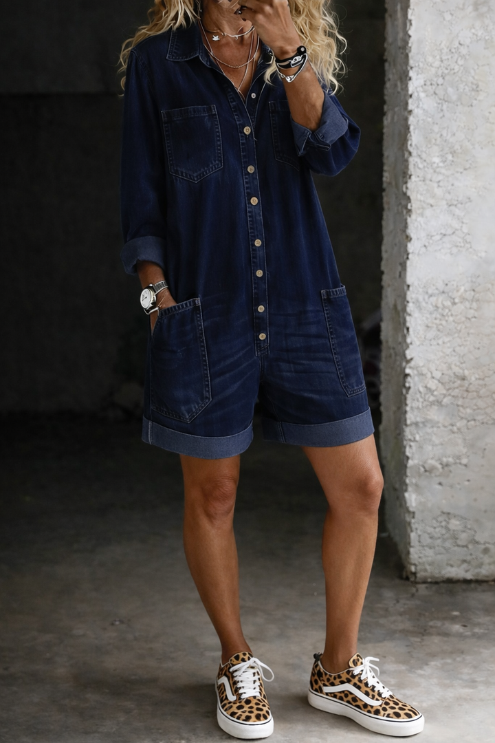 Nora - Casual Jumpsuit Shorts