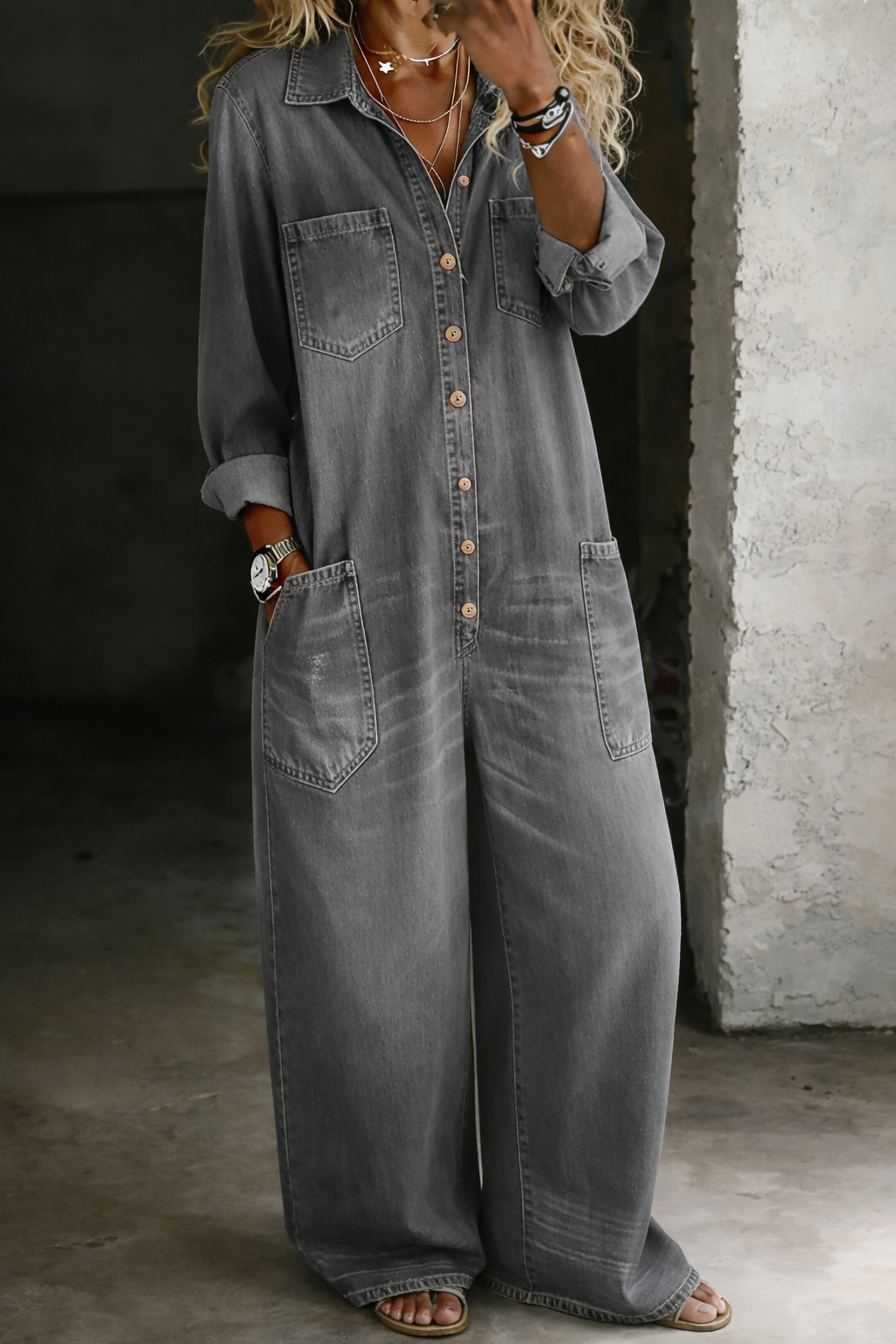Patricia - Comfortable Casual Jumpsuit