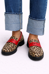 Rosalie | Wildprint Loafers