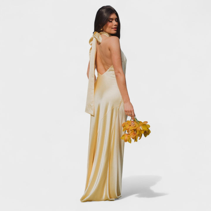 Martina - Dress with Satin Bow