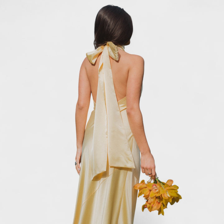 Martina - Dress with Satin Bow