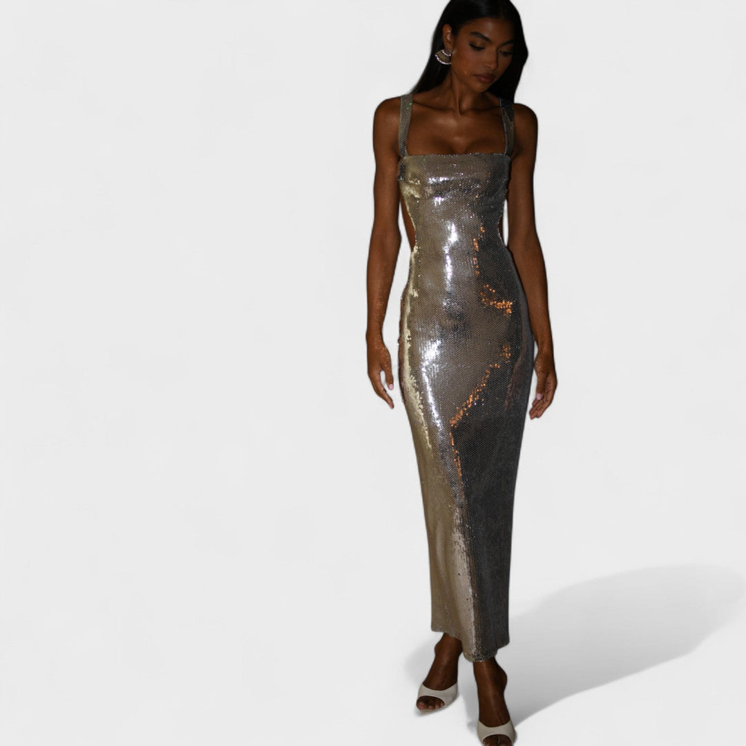 Sparkle Silver - Evening Gown