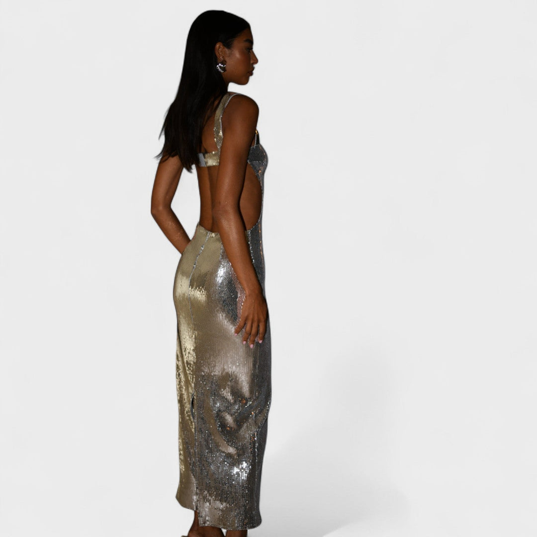 Sparkle Silver - Evening Gown