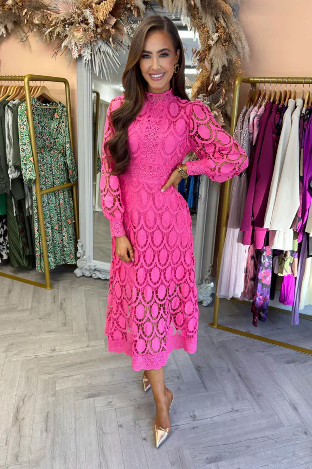 Bellize - Elegant Midi Dress