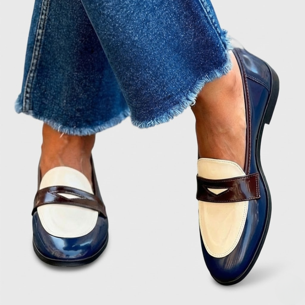 Charlotte | Contrasting Slip-Ons