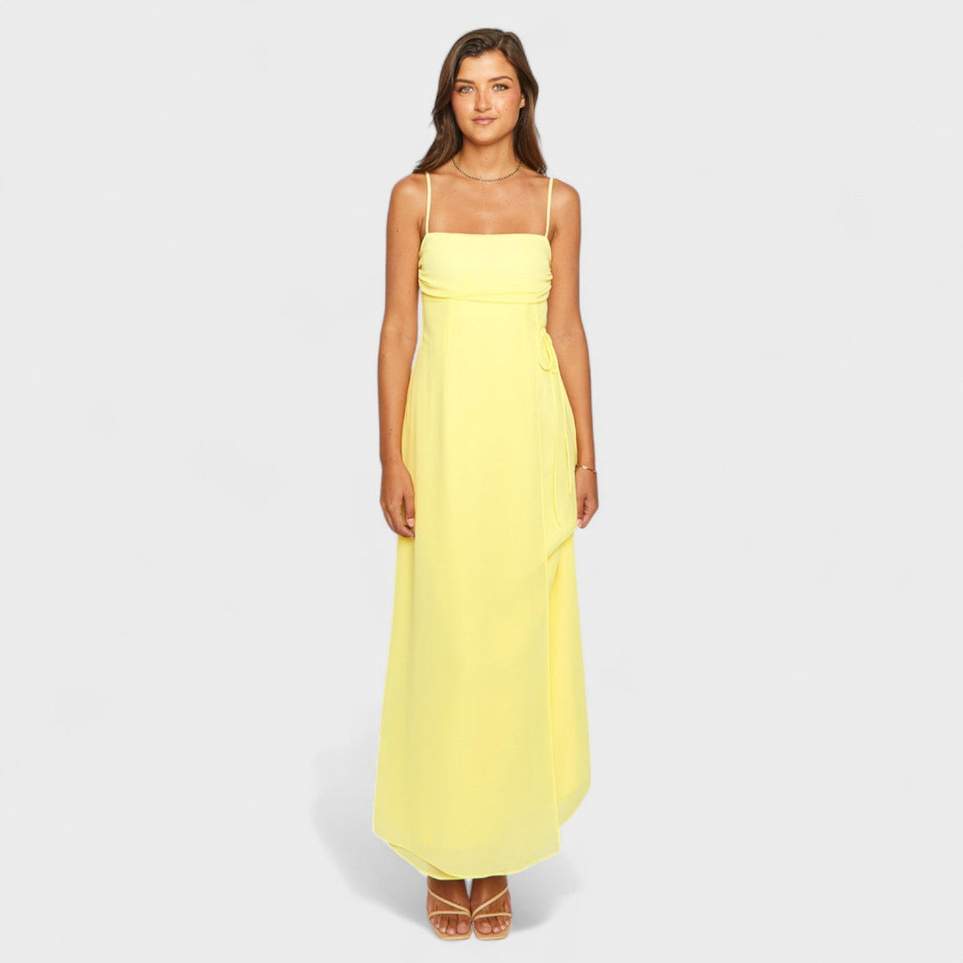 Flossi - Yellow Maxi Dress