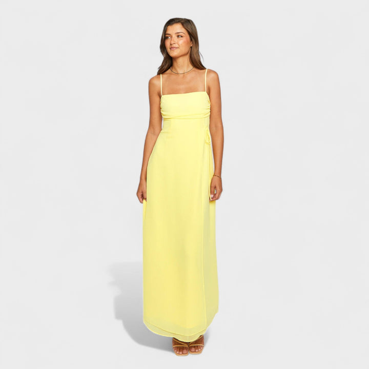 Flossi - Yellow Maxi Dress