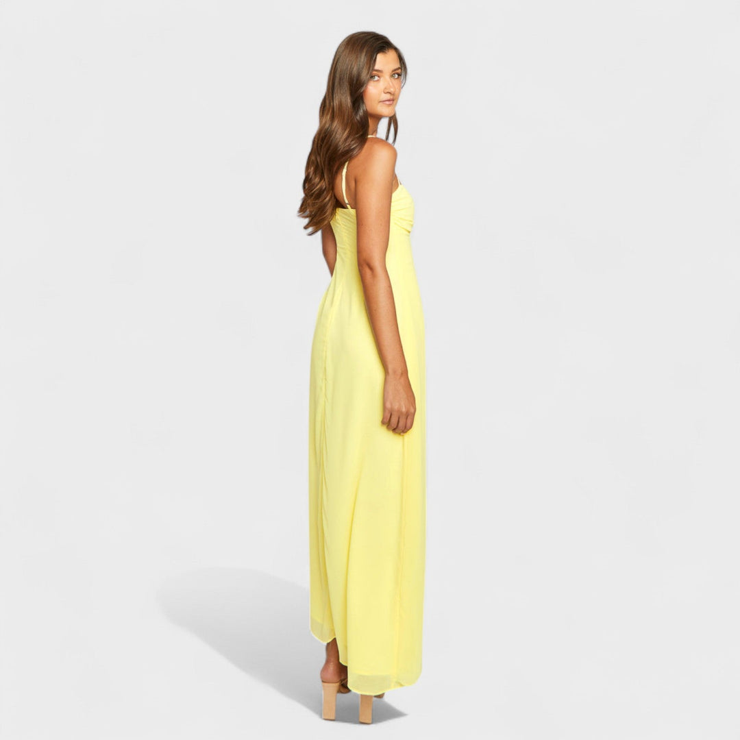 Flossi - Yellow Maxi Dress