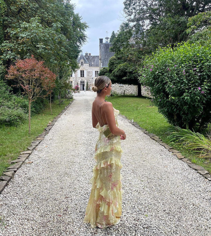 Juliet - Long Dress with Ruffles