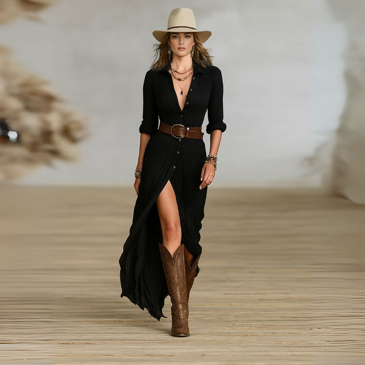 Sarah - Chic Maxi Dress