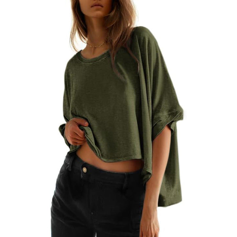 JOLI - Women Classic Oversized Loose-Fit Tee