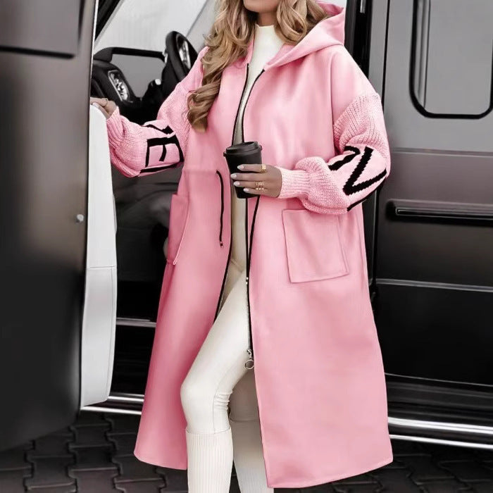 Rosana - Elegant Hooded Coatigan
