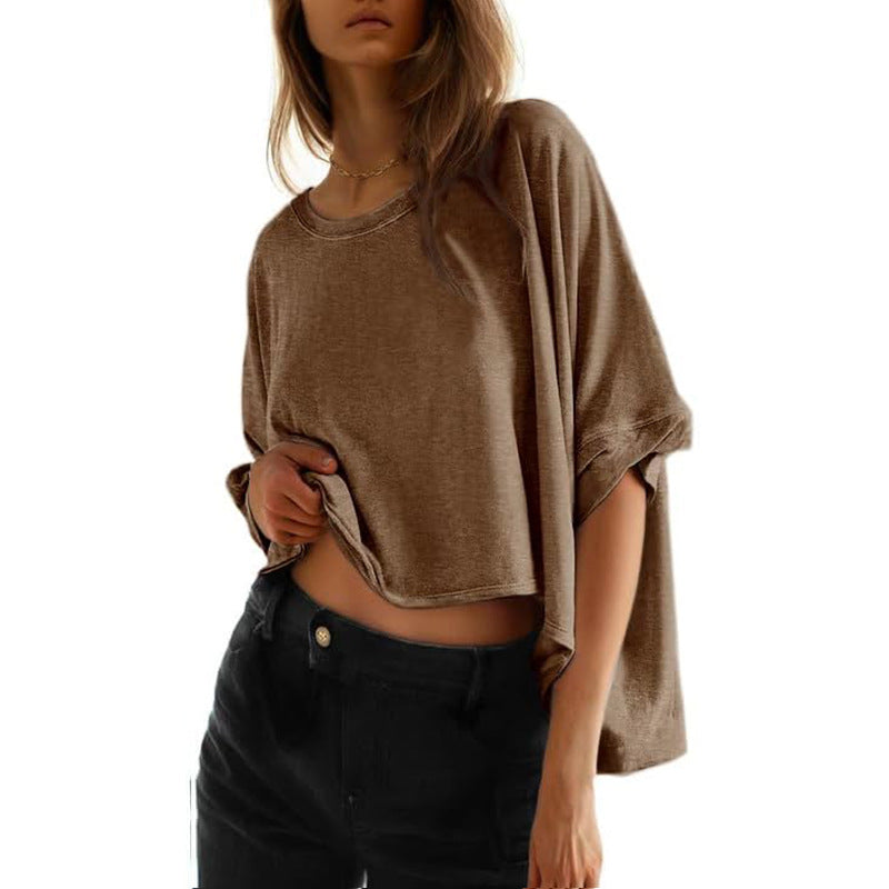 JOLI - Women Classic Oversized Loose-Fit Tee