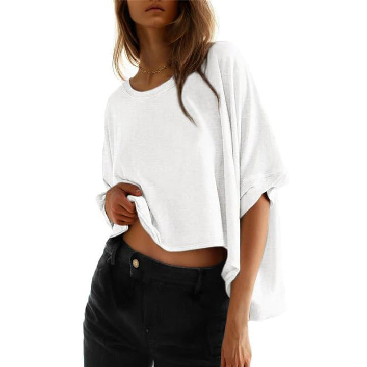 JOLI - Women Classic Oversized Loose-Fit Tee