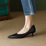 Avery | Low-Heel Classic Pumps