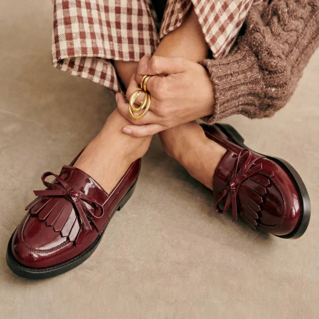 Lily | Elegant moccasin with bow