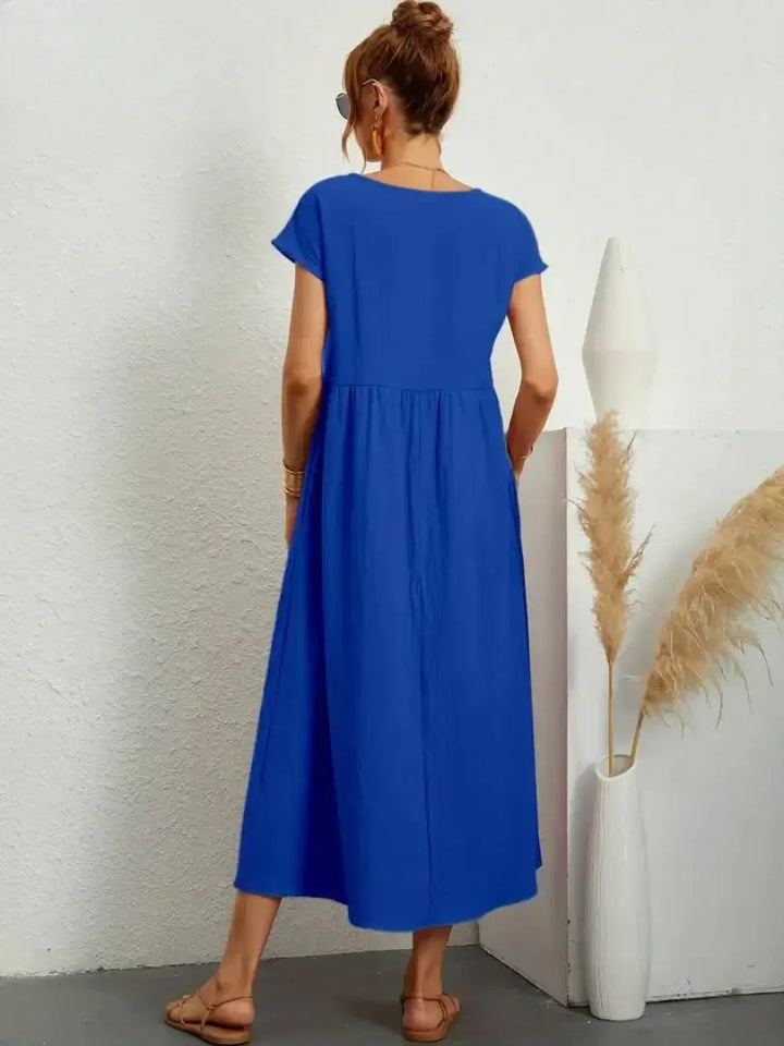 Celine - Midi Dress with Pockets