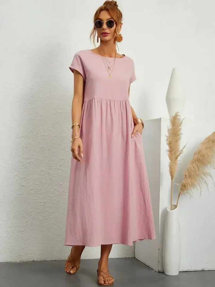 Celine - Midi Dress with Pockets
