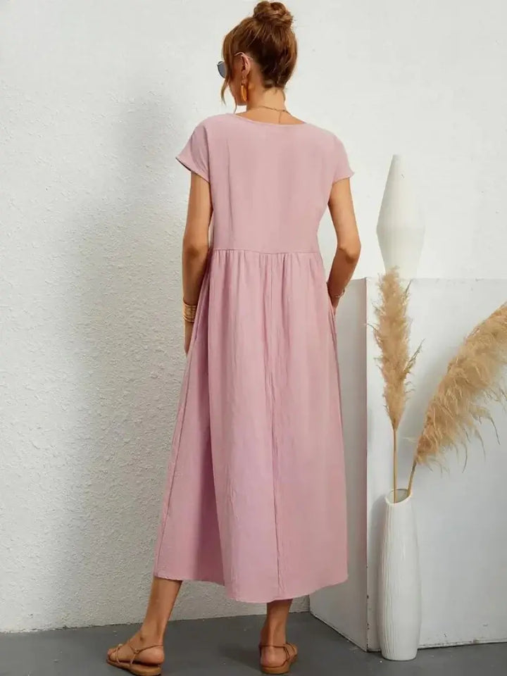 Celine - Midi Dress with Pockets