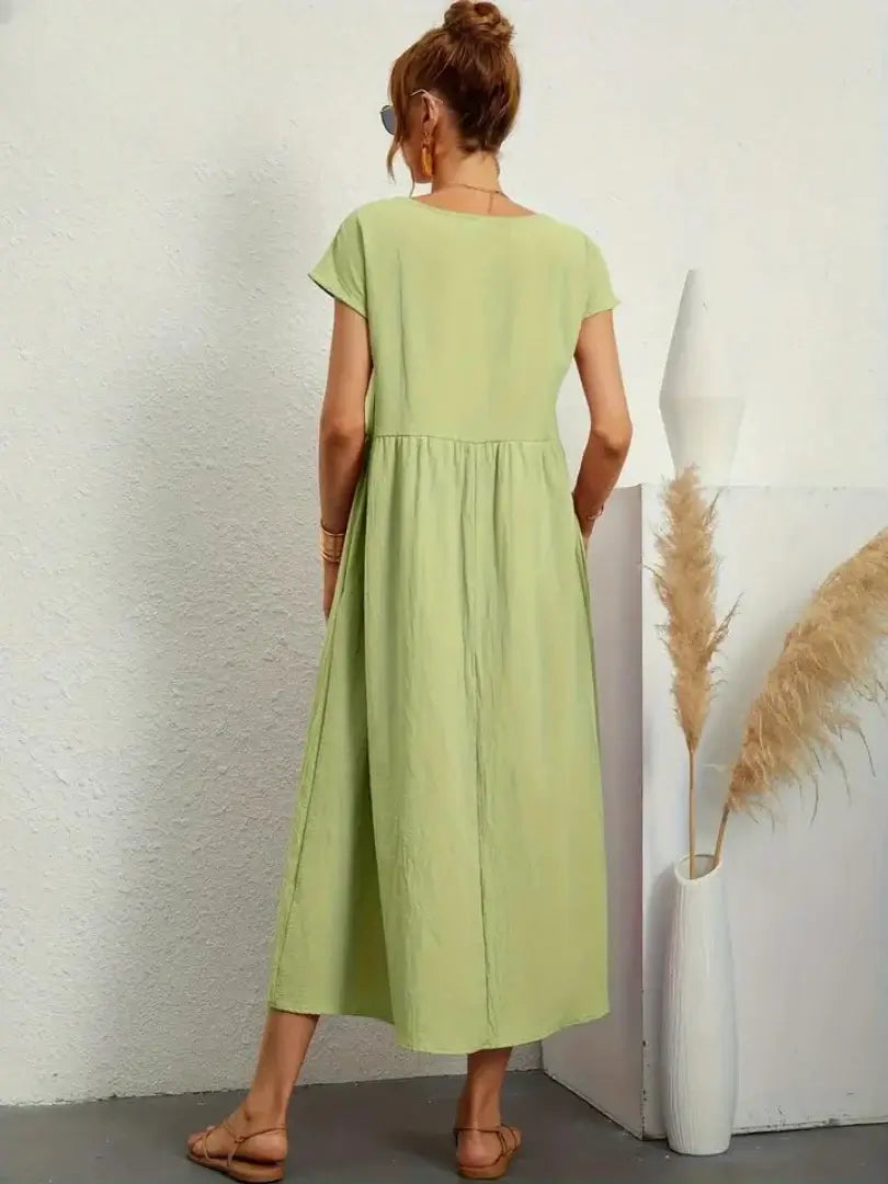Celine - Midi Dress with Pockets