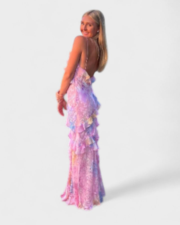 Juliet - Long Dress with Ruffles