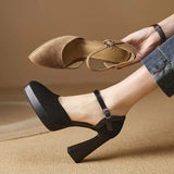 Victoria | Elegant Strap Pumps