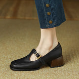Camille | Vintage T-Strap Shoes