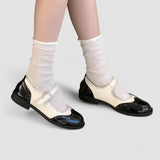 Sarah | Leather Mary Janes
