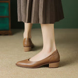 Hannah | Mid-Heel Classic Shoes