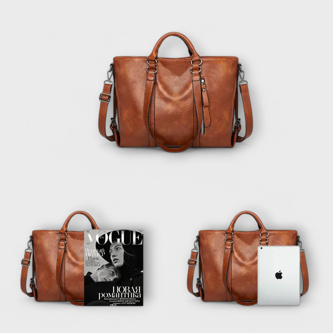 Olivia - Women Large Leather Bag