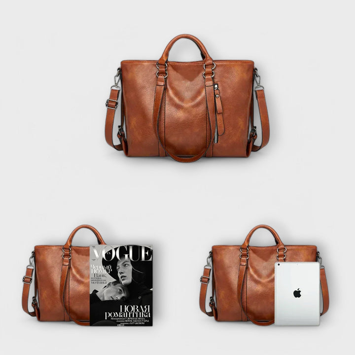 Olivia - Women Large Leather Bag