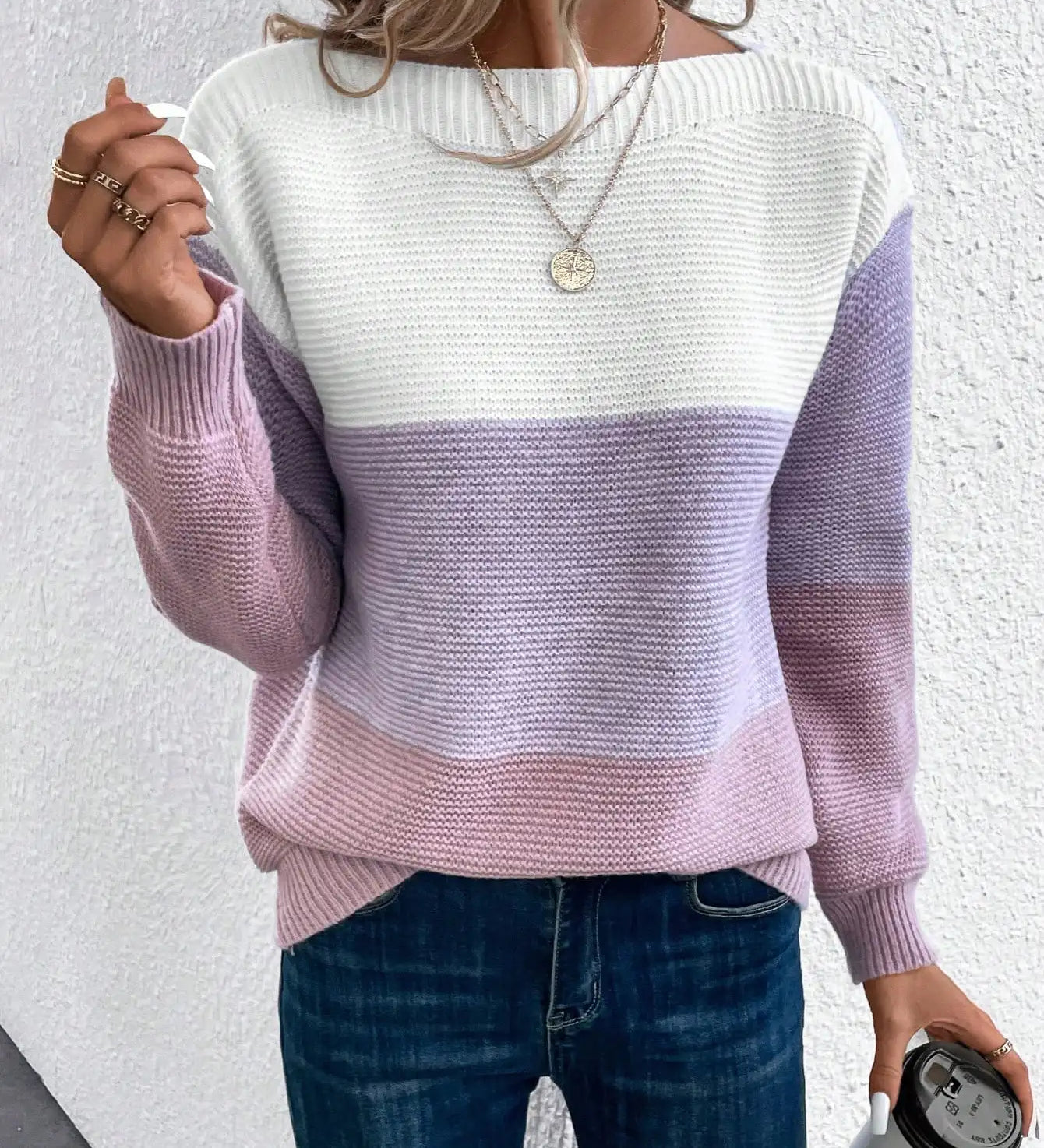 Jette | Ombre Sweater Comfortable